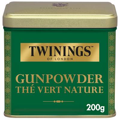 Twinings Thé vert Gunpowder Nature, 200g