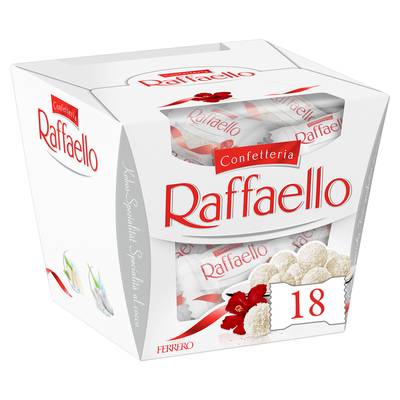 Ferrero Raffaello, 18 bouchées - 180g
