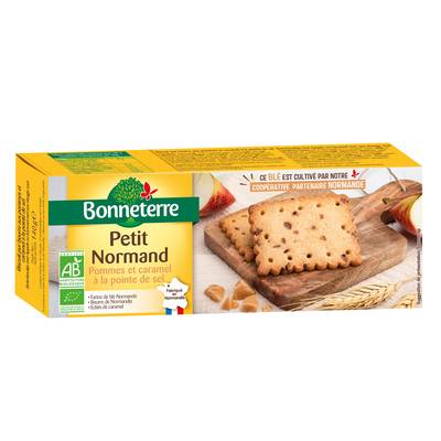 Bonneterre Petit Normand pomme caramel bio, 140g