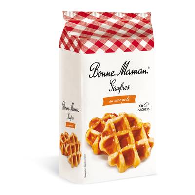 Bonne Maman Gaufre perle de sucre, 300g