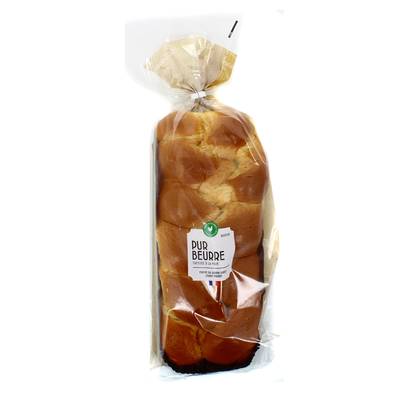 Brioches Fonteneau Brioche Tressée à la Main Pur Beurre, 700g