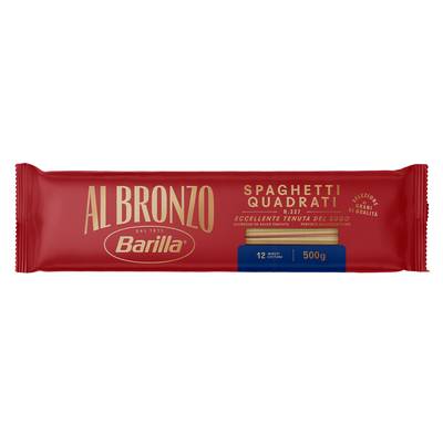 Barilla Al Bronzo Pâtes Spaghetti Quadrati Premium, 500g
