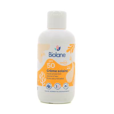 Biolane Creme solaire bébé SPF 50, 100ml