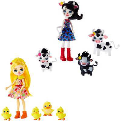 0887961819892 - Enchantimals - Mattel - Coffret famille animaux- Enchantimals- Gjx43