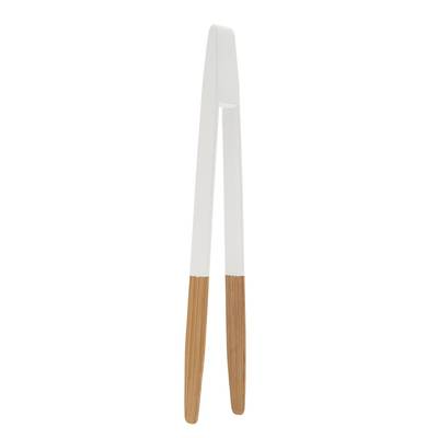 Pebbly Pince à toast non aimantées Blanc, 24 cm
