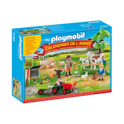 4008789701893 - PLAYMOBIL® Christmas - Calendrier de l'Avent Animaux de la ferme