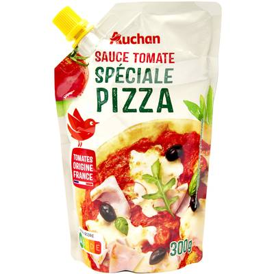 Auchan Sauce spéciale pizza sachet refermable, 300g