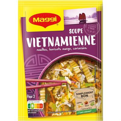 Maggi Soupe Vietnamienne- Nouilles, Haricot Mungo, Coriandre, 40g