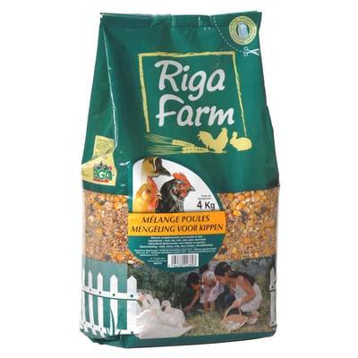 Riga Farm Aliments pour Poules, 4kg