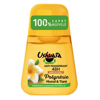 Ushuaïa Déodorant bille au Monoï et Fleur de Tiaré, 50ml