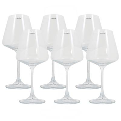 Secret de Gourmet Verres à vin, Lot de 6 verres 36 cl