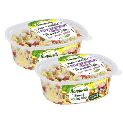 Bonduelle Taboulé Poulet rôti, Lot de 2x300g