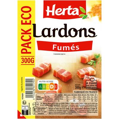 Herta Lardons Fumés, 300g