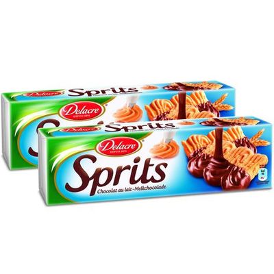 Acheter Promotion Delacre Nobosprits Chocolat Au Lait Lot De 2x150g