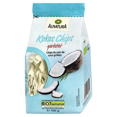 Alnatura Chips noix coco grillée bio, 100g