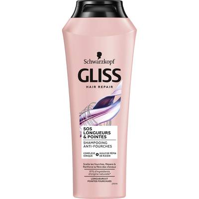 Gliss de Schwarzkopf Shampooing SOS Longueurs & Pointes, 250ml