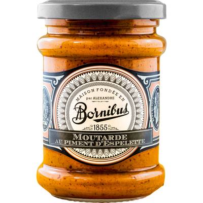 Bornibus Moutarde au piment d'espelette, 250g
