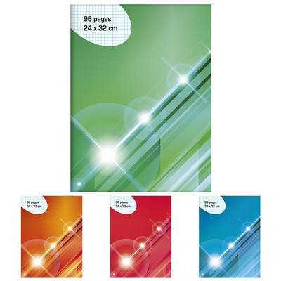 Cora Cahier 24 x 32 cm petits carreaux, 96  pages