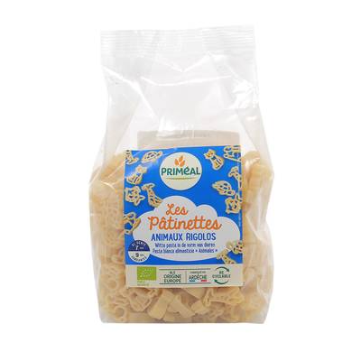 Priméal Les pâtinettes Animaux rigolos bio, 250g
