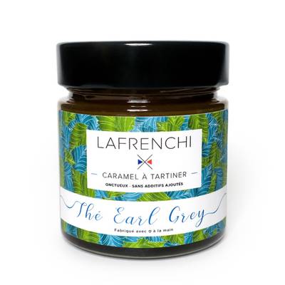 La Frenchi Caramel à tartiner Thé Earl Grey, 250g