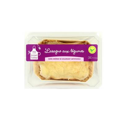 Instant Traiteur Lasagnes aux Légumes, 300g