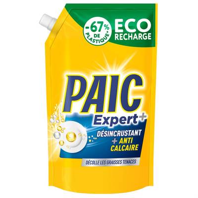 Paic Liquide vaisselle expert + eco recharge, 900ml