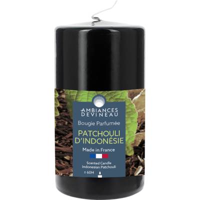 Ambiances Devineau Bougie parfumée Patchouli d'Indonésie, 60 h