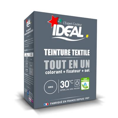 3045206158695 - Idéal - Teinture textile Gris en poudre Tout En Un