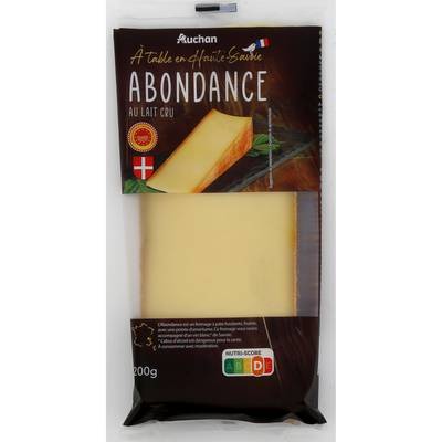 Auchan Terroir Abondance AOP, 200g