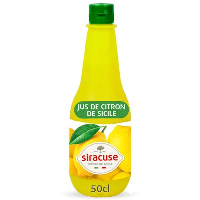 Siracuse Jus de Citron Jaune de Sicile, 50cl
