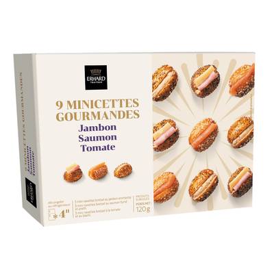 Bretzel Burgard Navettes garnies, 120g