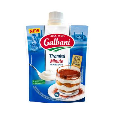 Galbani Préparation minute tiramisu au mascarpone, 125g