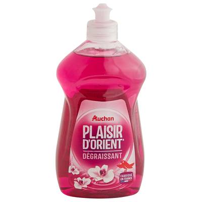 Auchan Liquide vaisselle dégraissant plaisir d'Orient, 500ml