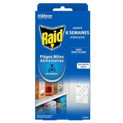 Raid Pièges Alimentaire pour Mite, 2 pièces