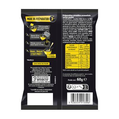 Lustucru Sachet Noodles Poulet, 60g