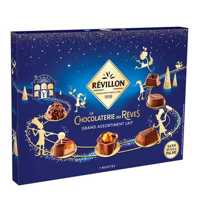 Révillon Petit Coffret Chocolat au Lait, 230g