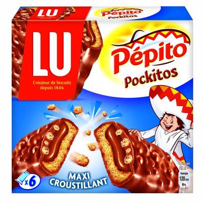 Pépito Crousti choco, 162g, 6 sachets - 162 g