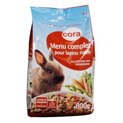 3257980435996 - Cora - Menu complet pour lapins nains