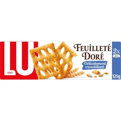Lu Feuilleté doré, 125g