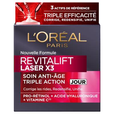 L'Oréal Soin anti-âge profond Revitalift Laser X3, 50ml