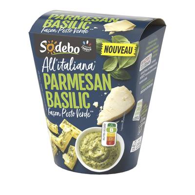 Sodebo All' Italiana Parmesan Basilic façon Pesto Verde, 280g
