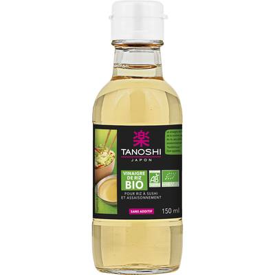 Tanoshi - Japon Vinaigre de Riz Bio, 15cl