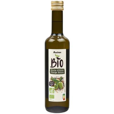Auchan BIO Huile d'Olive vierge extra Bio, 50cl