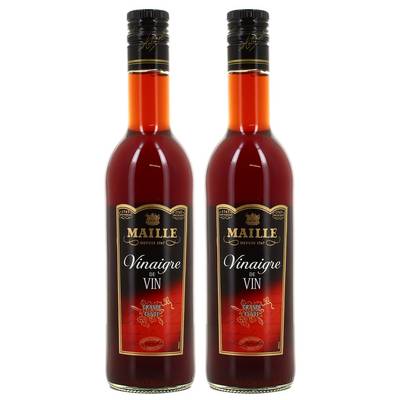 Maille Vinaigre de vin Grande Cuvée, Lot de 2x50cl