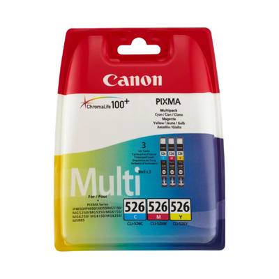 Canon Cartouche CLI-526 - Cyan/Magenta/Jaune