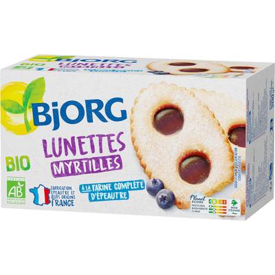 Bjorg Lunettes à la myrtille Bio, 200g