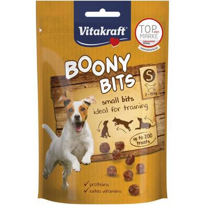 Vitakraft Boony Bits taille S - Friandise Récompense pour petit et moyen chien, 55g