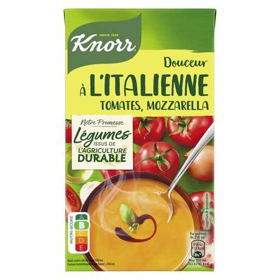 Knorr Soupe Douceur à l'italienne tomates, mozzarella, 1L