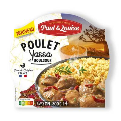 Paul & Louise Poulet Yassa et Boulgour, 300g