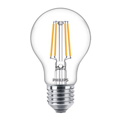 8718699761998 - Philips - Ampoule E27-4,3W LED Classique Transparente Blanc Chaud